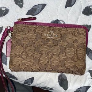 LIKE NEW Coach Wristlet/ Wallet